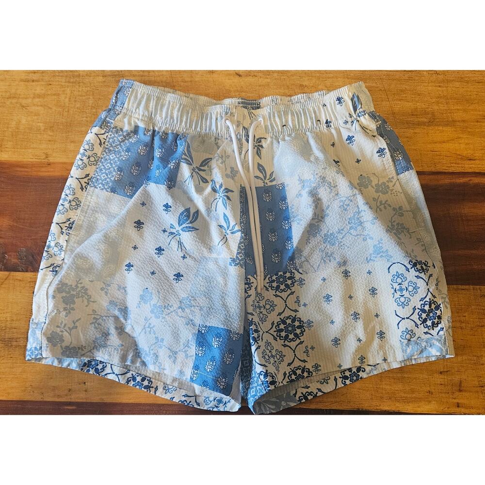 Hollister 4 Way Stretch Mens Swim Trunks Shorts